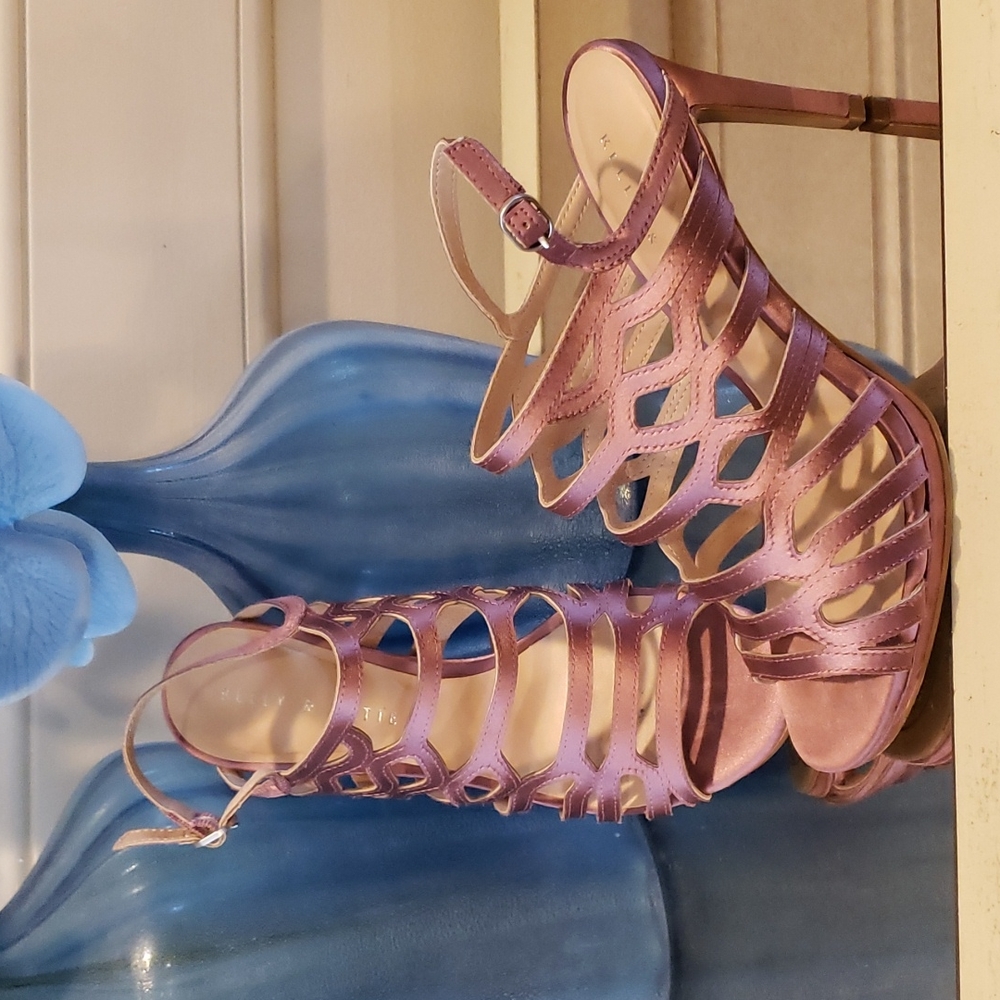 Holiday Satin Sandals